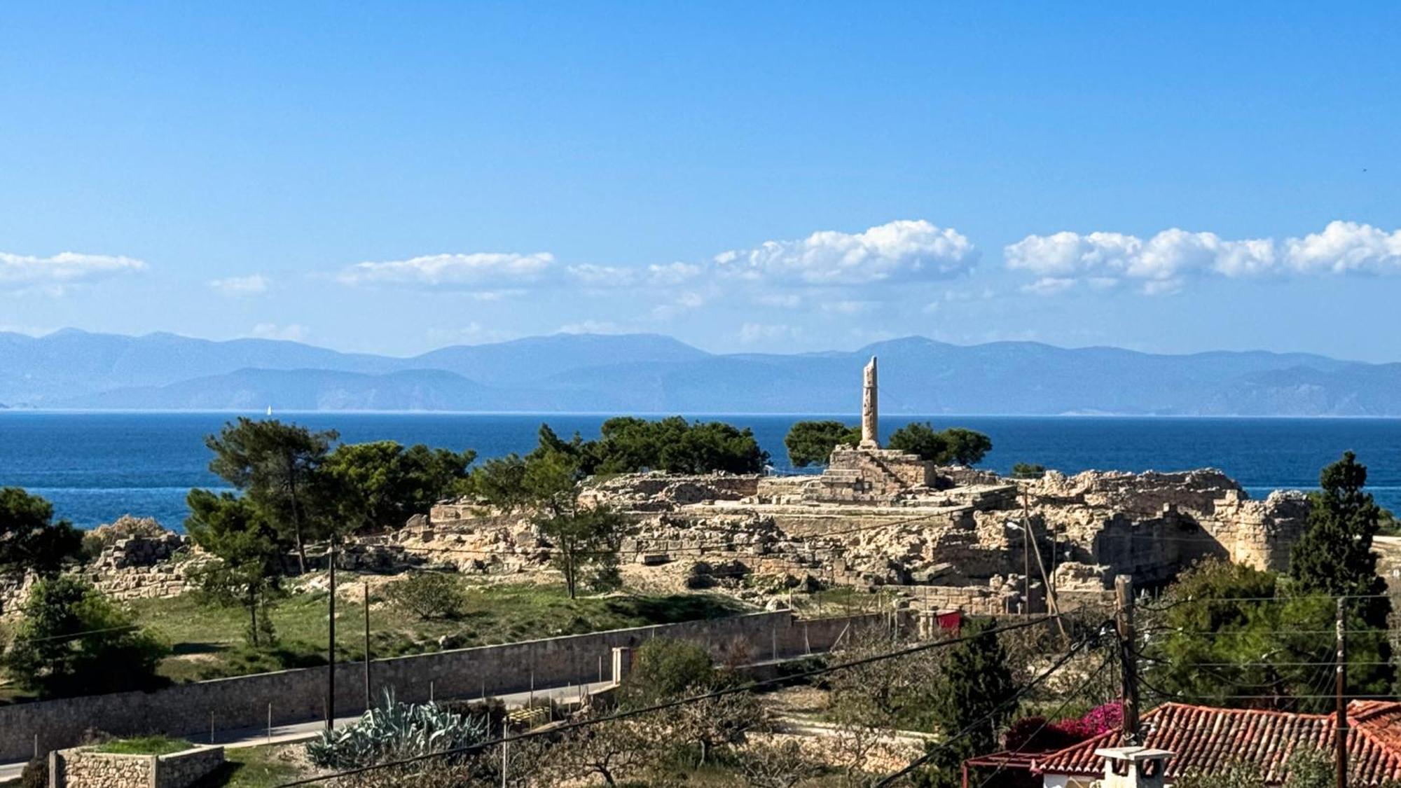 Appartement Vue Sur Mer Soul Family, Egine Aegina Exteriér fotografie