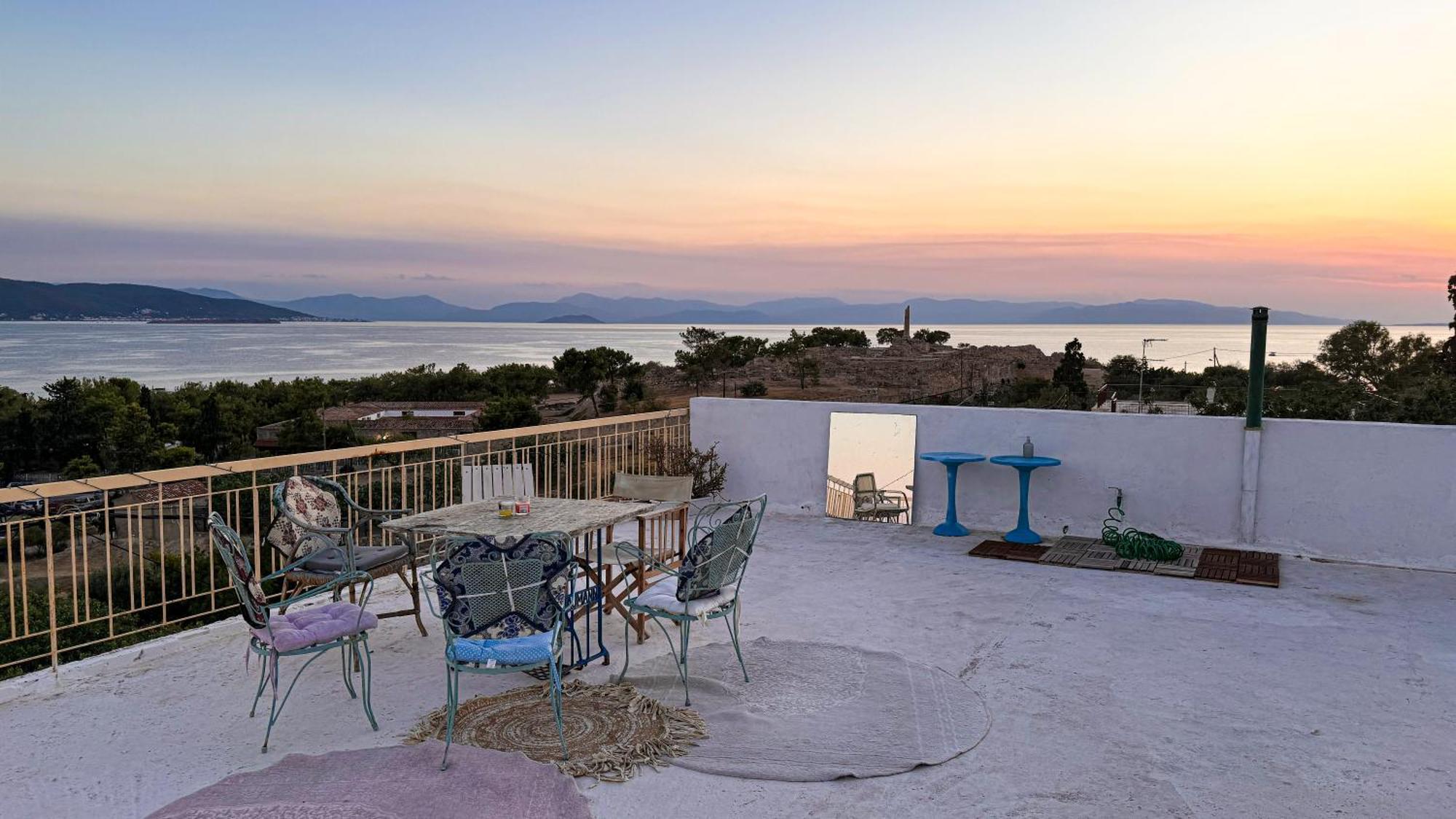 Appartement Vue Sur Mer Soul Family, Egine Aegina Exteriér fotografie