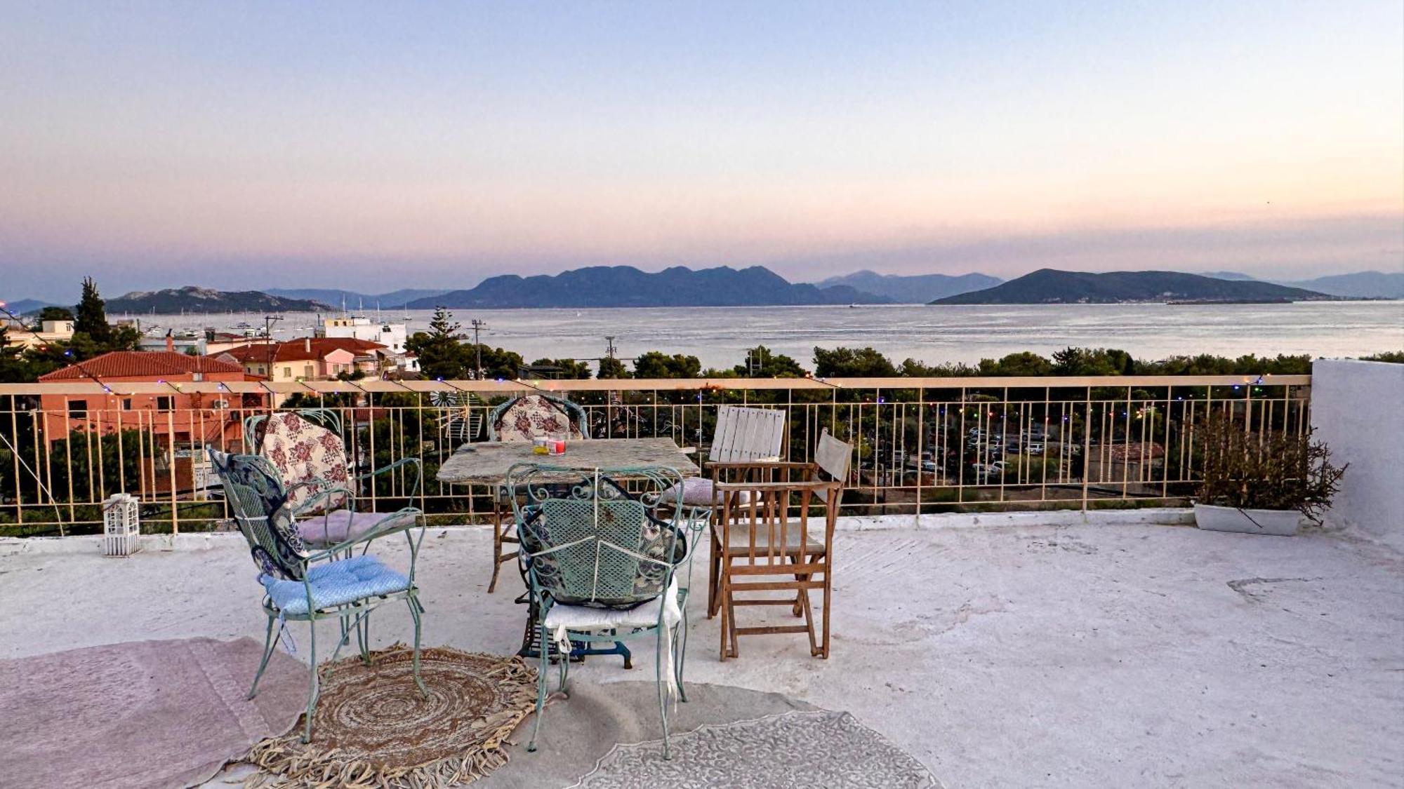 Appartement Vue Sur Mer Soul Family, Egine Aegina Exteriér fotografie