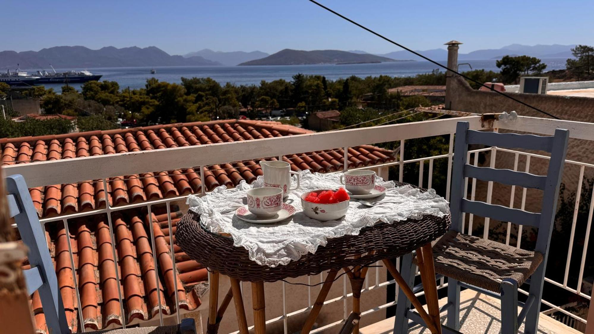 Appartement Vue Sur Mer Soul Family, Egine Aegina Exteriér fotografie