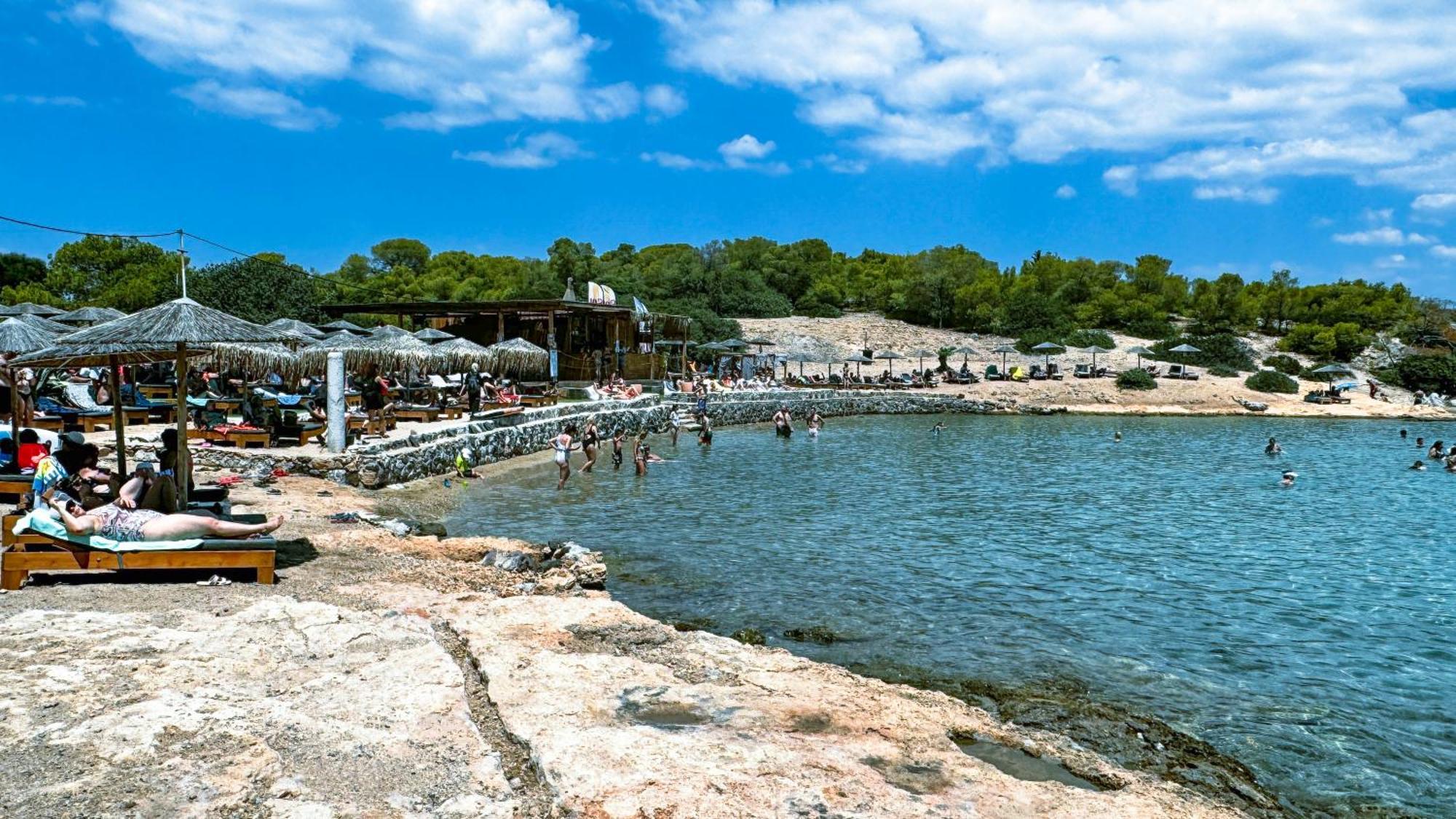 Appartement Vue Sur Mer Soul Family, Egine Aegina Exteriér fotografie